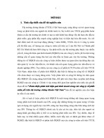 Tiểu luận hoàn thiện phân tích hiệu quả kinh doanh trong các công ty cổ phần niêm yết trên thị trường chứng khoán việt nam 
