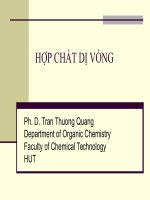 tính chất hợp chất dị vòng