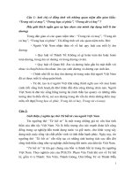 câu hỏi ôn tập môn Cơ sở văn hóa Việt Nam