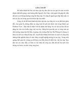 Một số giải pháp nâng cao chất lượng dich vụ   doanh thu bộ phận fb tại khách tại khách sạn harbour view hải phòng  