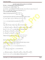 Luyen thi dai hoc mon Toan 2016 ( So phuc)