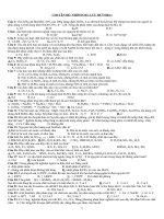 BAI TAP ON TAP OXI LUU HUYNH (CO DAP AN)