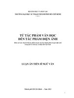 khảo sát việc chuyển thể tác phẩm truyện văn học thành phim truyện điện ảnh trong lịch sử văn học và điện ảnh việt nam