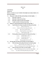 Phân tích hiệu quả hoạt động tại công ty TNHH Thương mại Hùng Hồng