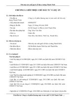 Dự án nhà máy sản xuất gạch cốt liệu xi măng thanh ninh 