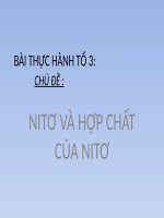 Nitơ và hợp chất của nitơ bài giảng tổng hợp