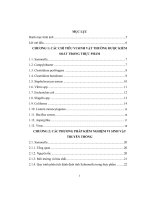 Khóa luận Tìm hiểu một số phương pháp phân tích vi sinh vật gây bệnh có tro