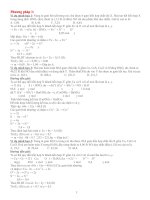 GIAI TOAN THEO BAO TOAN ELECTRON