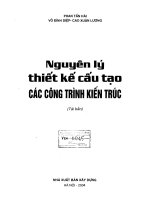 Nguyen ly thiet ke cau tao cac cong trinh kien truc