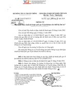 Thông tư số 072016TTBTTTT của Bộ Thông tin và Truyền thông : Ban hành Quy chuẩn kỹ thuật quốc gia về pin lithium cho thiết bị cầm tay