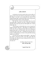 Vấn đề sử dụng hợp lý nguồn lao động nữ huyện vĩnh linh,  tỉnh quảng trị