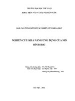 Nghiên cứu khả năng ứng dụng của mô hình iRIC