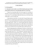 SKKN Tạo hứng thú học tập cho HS bằng cách xây dựng và sử dụng câu hỏi trắc nghiệm khách quan nhiều lựa chọn trong dạy học bài mới chương IV sinh sản, sinh học11