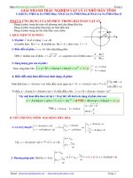 Giải nhanh trắc nghiệm môn vật lý nhờ máy tính cầm tay