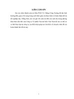 Tổ chức và lập kế hoạch chuyến đi cho tàu đại nam trong quý II năm 2015 