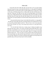 báo cáo thực tập “phân tích cầu và một số giải pháp thúc đẩy tiêu thụ sản phẩm của công ty trách nhiệm hữu hạn đầu tư và công nghệ BF đến năm 2020”