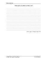 báo cáo thực tập tốt nghiệp tại công ty TNHH thương mại anh đạt