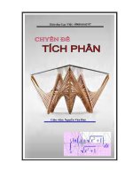 chuyên đề tích phân và các dạng bài tập
