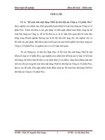 báo cáo thực tập tốt nghiệp đề tài “kế toán bán mặt hàng thiết bị nhà bếp tại công ty cổ phần pico”