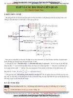 ELIP VÀ CÁC BÀI TOÁN LIÊN QUAN THẦY NGUYỄN THANH TÙNG
