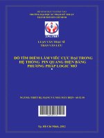 Nghiên cứu các phương pháp sa thải phụ tải