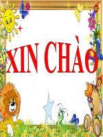 trinh chiếu trên style về bài giảng cho các cấp 1,2,3