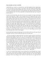 Quan hệ giữa văn hoá và du lịch