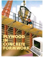 Tài liệu Ván Khuôn Gỗ (Tiếng ANh ) Xây DựngKiến Trúc