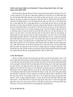 Chính sách hoạch định của chính phủ về tăng trưởng kinh tế gắn với công bằng xã hội 2001 2005 
