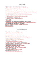 ÔN tập TIẾNG ANH 2 đại học