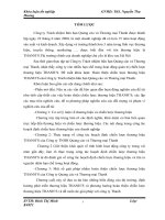 báo cáo thực tập tốt nghiệp đề tài “ hoàn thiện chiến lược thương hiệu THANH’S của công ty trách nhiệm hữu hạn quảng cáo và thương mại thanh “