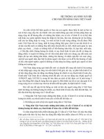 HỆ THỐNG AN SINH XÃ HỘI CHO NGƯỜI DÂN VIỆT NAM