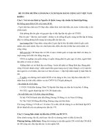 tài liệu đường lối đảng công sản việt nam hay nhất