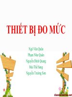 Tìm hiểu : CẢM BIẾN ĐO MỨC BẰNG BỨC XẠ