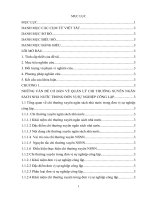 Quản lý chi thường xuyên tại trung tâm bồi dưỡng chính trị Thị Xã Sầm Sơn