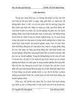 Hoàn thiện kế toán doanh thu tại công ty cổ phần xây dựng điện biên 