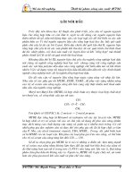 Đồ án thiết kế phân xưởng sản xuất MTBE từ Isobutan năng suất 50.000 tấn/năm