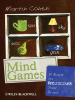 Mind games 31 days to rediscover your brain martin cohen