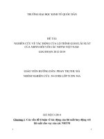 NGHIÊN CỨU VỀ TÁC ĐỘNG CỦA LỘ TRÌNH GIẢM LÃI SUẤT CỦA NGÂN HÀNG NÔNG NGHIỆP ĐỐI VỚI CÁC NGÂN HÀNG THƯƠNG MẠI VIỆT NAM