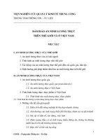 ĐẢM BẢO AN NINH LƯƠNG THỰC TRÊN THẾ GIỚI VÀ Ở VIỆT NAM