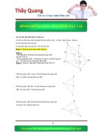 HINH KHONG GIAN (BAN KINH MAT CAU )