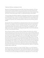 Thuyết minh về hồ gươm và đền ngọc sơn hà nội