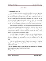 Các giải pháp ngăn ngừa xử lý nợ quá hạn tại Phòng giao dịch Ba Đình - Ngân hàng thương mại cổ phần Sài Gòn Hà Nội