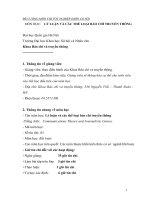 Đề cương môn lý luận và các thể loại báo chí truyền thông 