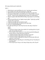 Đề cương xã hội học giới và phát triển