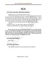 Câu hỏi thi thực hành SkillsLab Y2