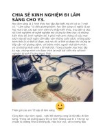 CHIA sẻ KINH NGHIỆM đi lâm SÀNG CHO y3 