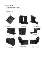 Lắp ráp máy in 3d reprap