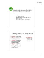 Bài giảng hoạch định và phát triển nuôi trồng thủy sản   chương 1  tổng quan