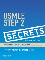 USMLE step 2 secrets 4th ed
